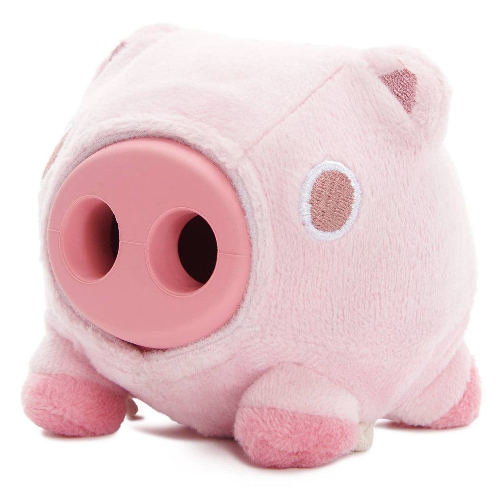 BARK Hambone Pig Hog Rubber Super Chewer Dog Toy Pink Medium - Dog.Dog.Cat.