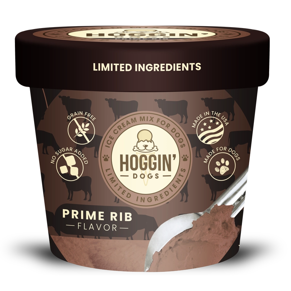 Hoggin Dogs Ice Cream Mix- Variety Pack of 4 Flavors - Dog.Dog.Cat.