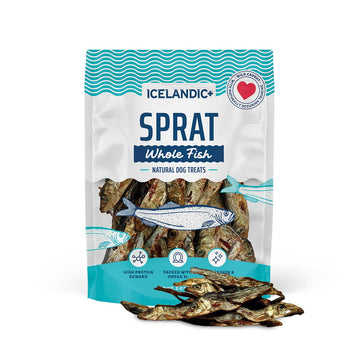 Icelandic+ - Icelandic+ Sprat Whole Fish Dog Treats - Dog.Dog.Cat.