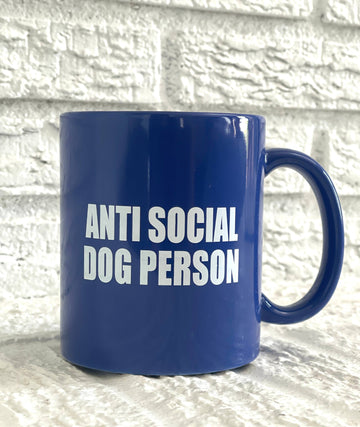 BARK JAX - Anti Social Dog Person Coffee Mug - Dog.Dog.Cat.