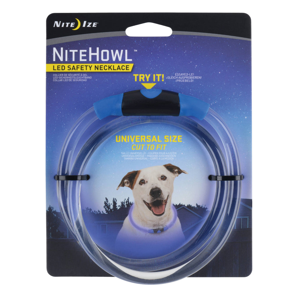 Nite Ize NiteHowl LED Safety Necklace - Blue - Dog.Dog.Cat.
