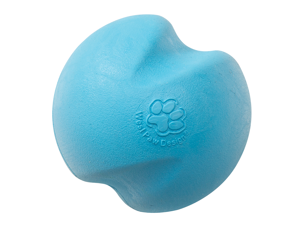 West Paw - Jive® Dog Toy Ball for Chew, and Fetch - Dog.Dog.Cat.