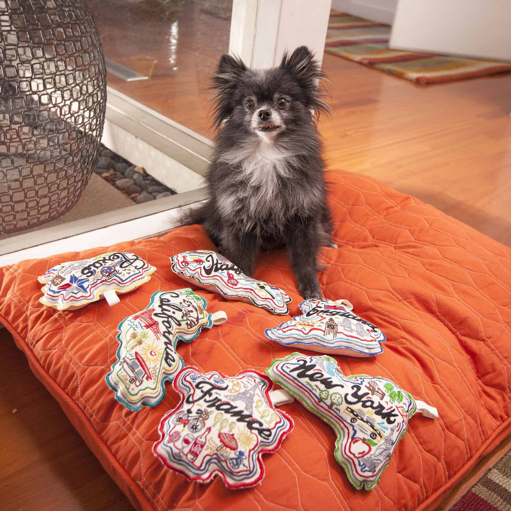 Speckle and Spot by Ore’ Originals - Wish You Were Here Dog Toy | California - Dog.Dog.Cat.