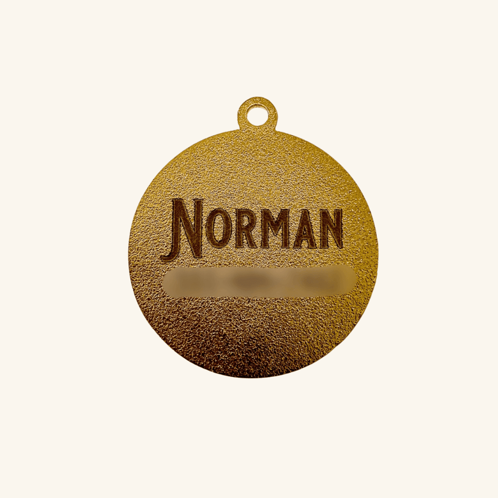 Wanderlust Pet ID Tag - Dog.Dog.Cat.