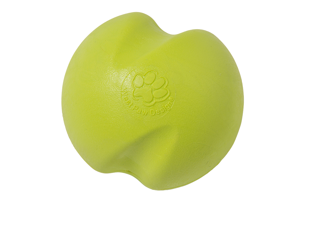 West Paw - Jive® Dog Toy Ball for Chew, and Fetch - Dog.Dog.Cat.