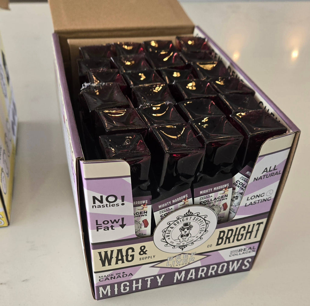 Mighty Marrows Collagen Dental Chew - Bacon - SM/LG - Dog.Dog.Cat.