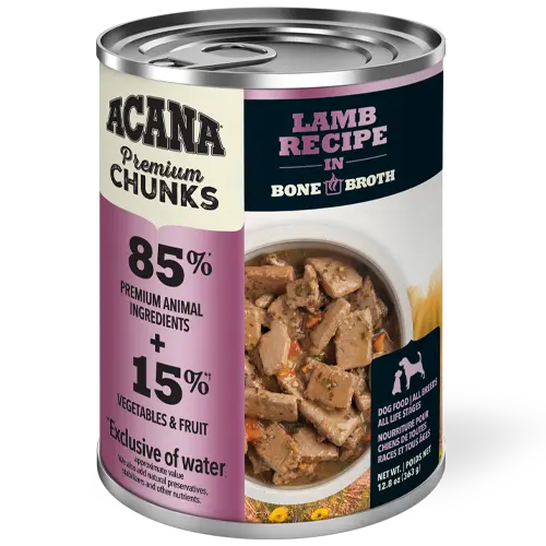 Acana Canned Bone Broth - Beef, Duck, Lamb, Pork & Puppy Recipes - 12.8 oz - Dog.Dog.Cat.