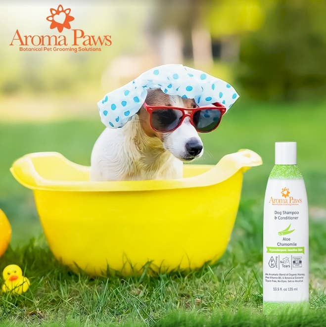 Aroma Paws 13.5 Oz. Shampoo Hypoallergenic - Dog.Dog.Cat.