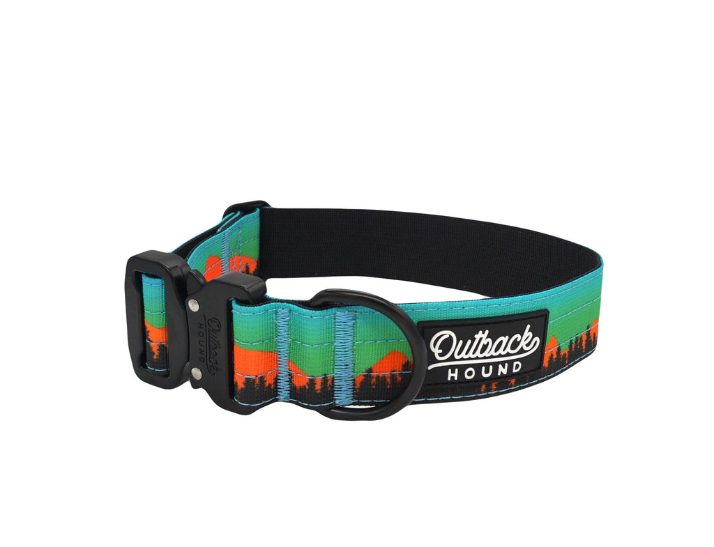 Mountain Sunset Dog Collar - Dog.Dog.Cat.