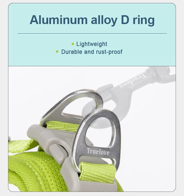 TrueLove Dog Harness TLH3013 - Malibu Blue - Dog.Dog.Cat.