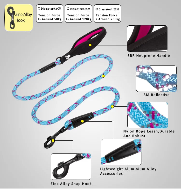 Truelove Rope Dog Leash TLL2572 - Dog.Dog.Cat.