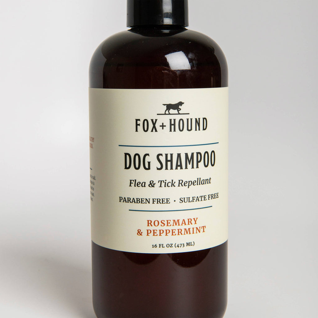 Fox + Hound - Dog Shampoo + Conditioner Rosemary Peppermint  Repels Fleas - Dog.Dog.Cat.