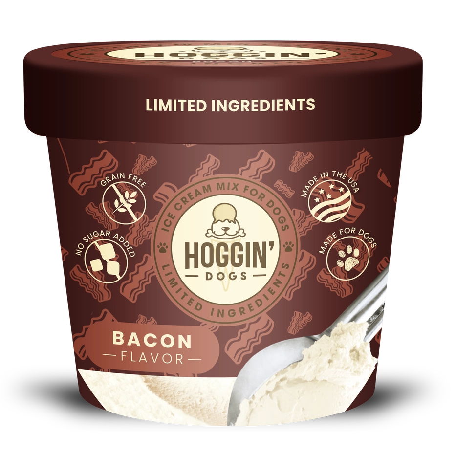 Hoggin Dogs Ice Cream Mix- Variety Pack of 4 Flavors - Dog.Dog.Cat.