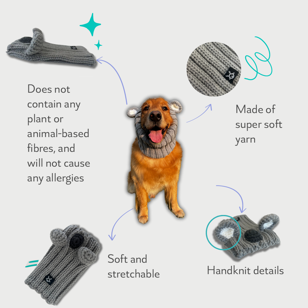 Zoo Snoods - Koala Dog Snood - Dog.Dog.Cat.