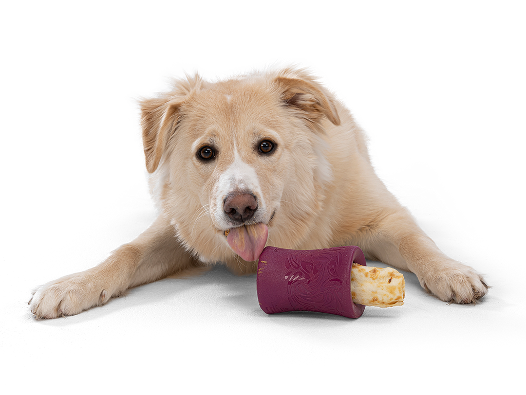 West Paw - Funnl™ Dog Chew Treat-Dispensing Dog Toy - Dog.Dog.Cat.