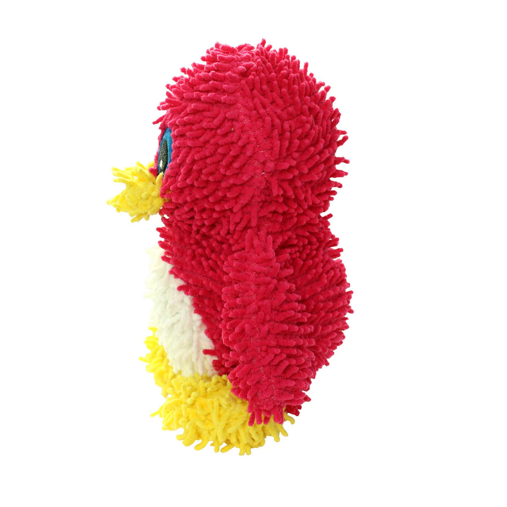 Tuffy Dog Toys - VIP Products - Mighty Microfiber Ball Med Penguin, Durable, Squeaky Dog Toy - Dog.Dog.Cat.