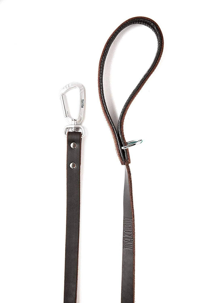 Mighty Paw - Leather Leash 6 ft. - Dog.Dog.Cat.