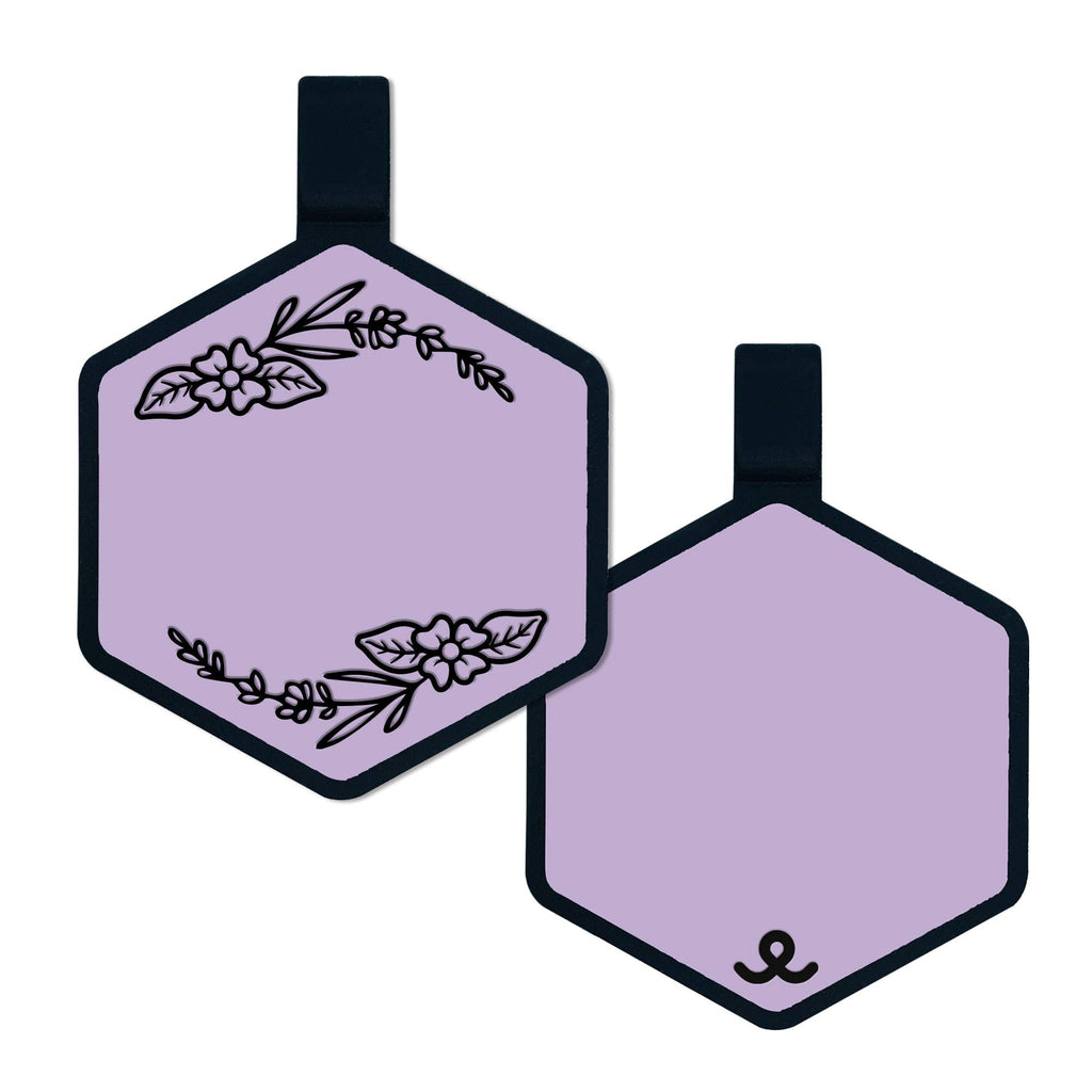 Besties Pets - Blossom Silicone Dog ID Tag - Dog.Dog.Cat.