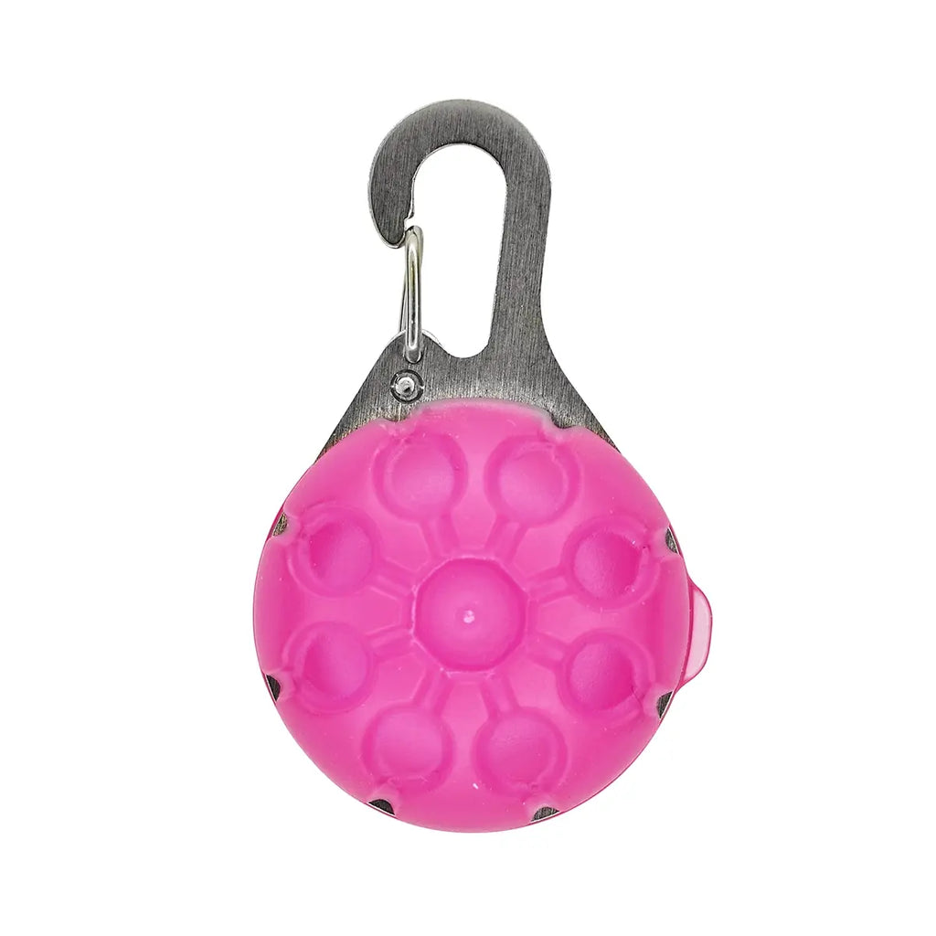 Nite Ize SpotLit® Rechargeable Collar Light - Pink - Dog.Dog.Cat.