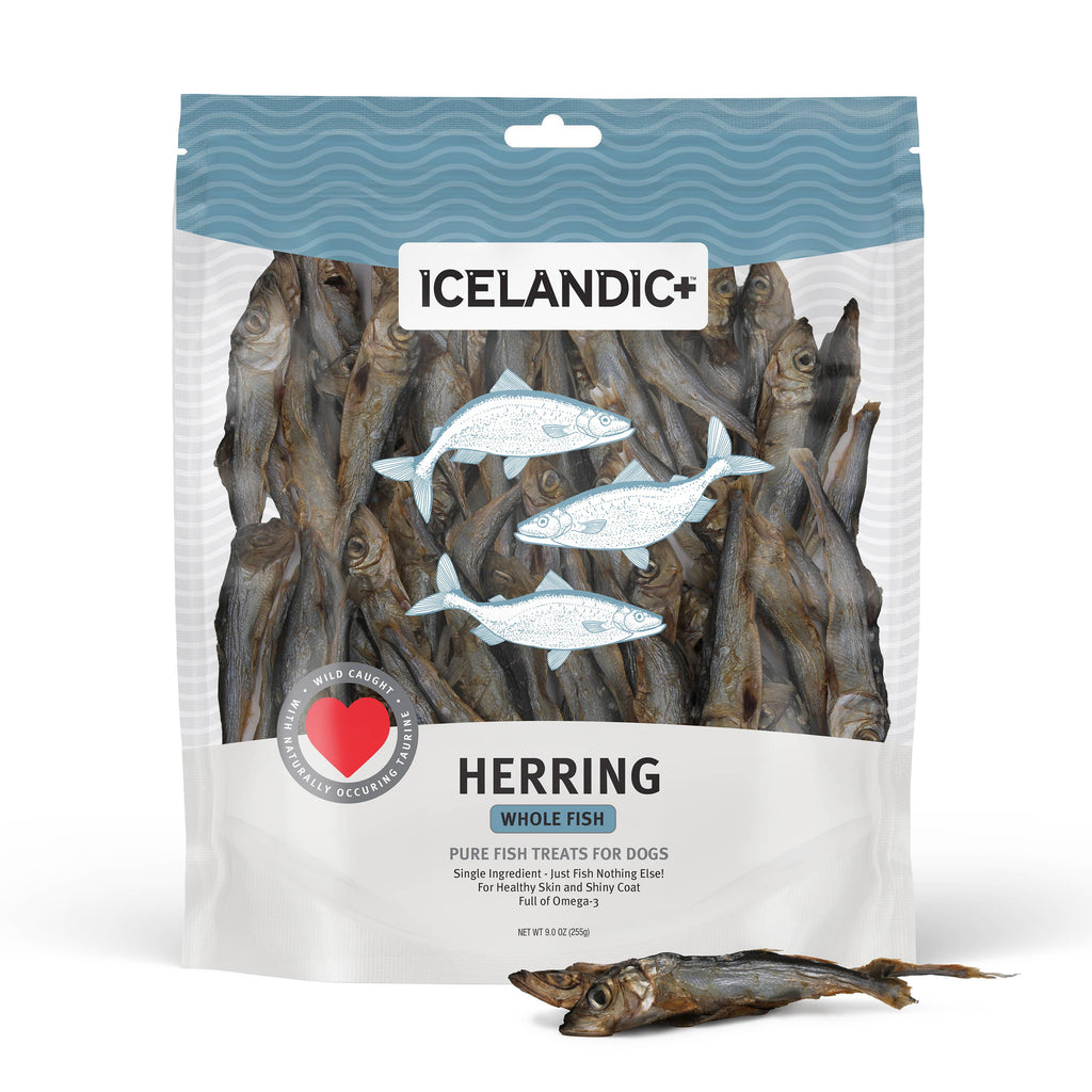 Icelandic+ - Icelandic+ Herring Whole Fish Dog Treats - Dog.Dog.Cat.