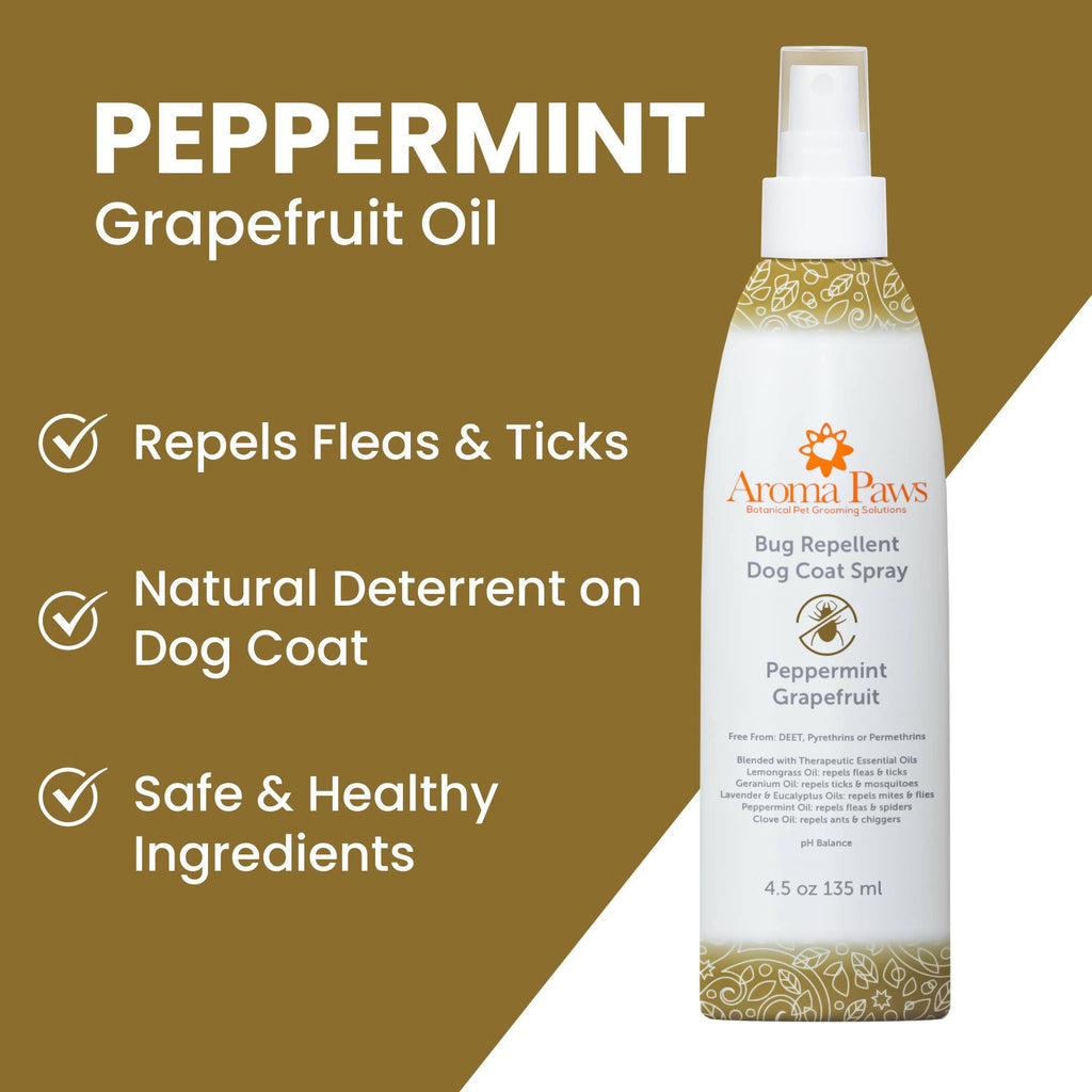 Aroma Paws - 4.5 Oz Repellent and Dog Coat Spray Collection - Dog.Dog.Cat.