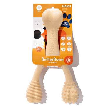 BetterBone Hard Beef Dog Chew Toy Large - Dog.Dog.Cat.