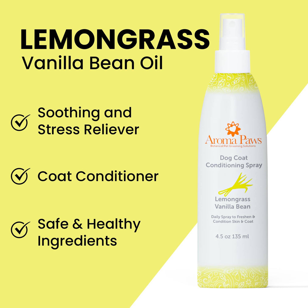 Aroma Paws - 4.5 Oz Repellent and Dog Coat Spray Collection - Dog.Dog.Cat.