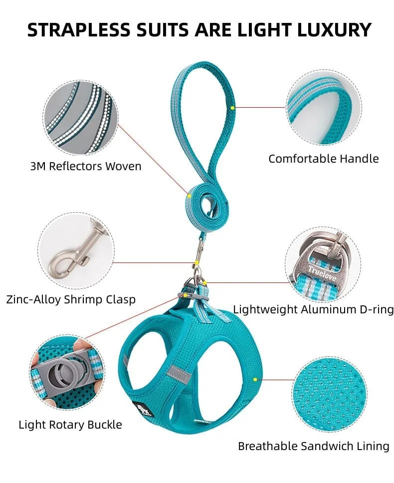 Truelove AirFit Reflective Dog Harness - TLH2911 - Dog.Dog.Cat.