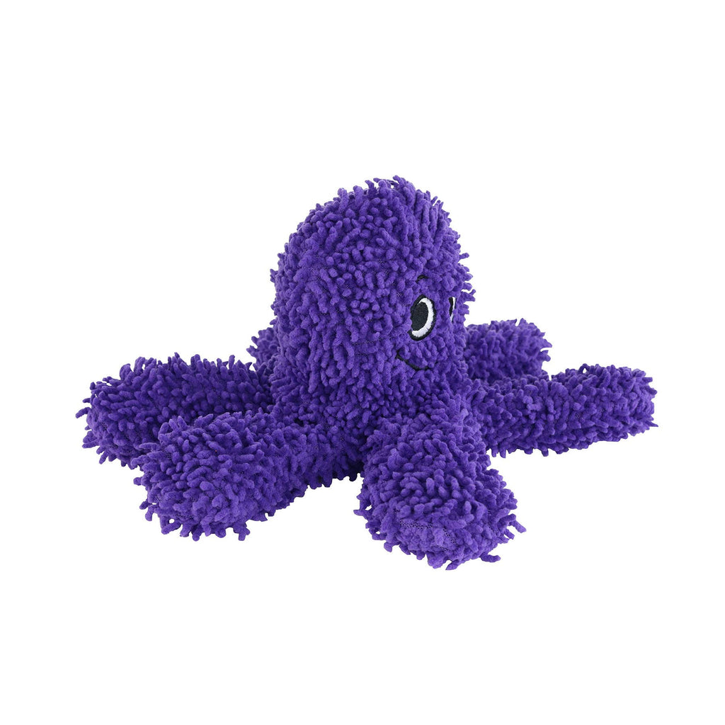 Tuffy Dog Toys - VIP Products - Mighty Microfiber Ball Med Octopus Purple, Squeaky Dog Toy - Dog.Dog.Cat.