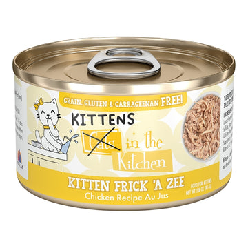 Weruva Cats in the Kitchen  Cat or Kitten  FRICK A ZEE CHICKEN 3 OZ - Dog.Dog.Cat.