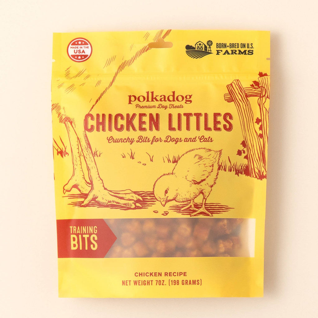 Polka Dog Chicken Littles Training Bits Dog & Cat Treats - Dog.Dog.Cat.