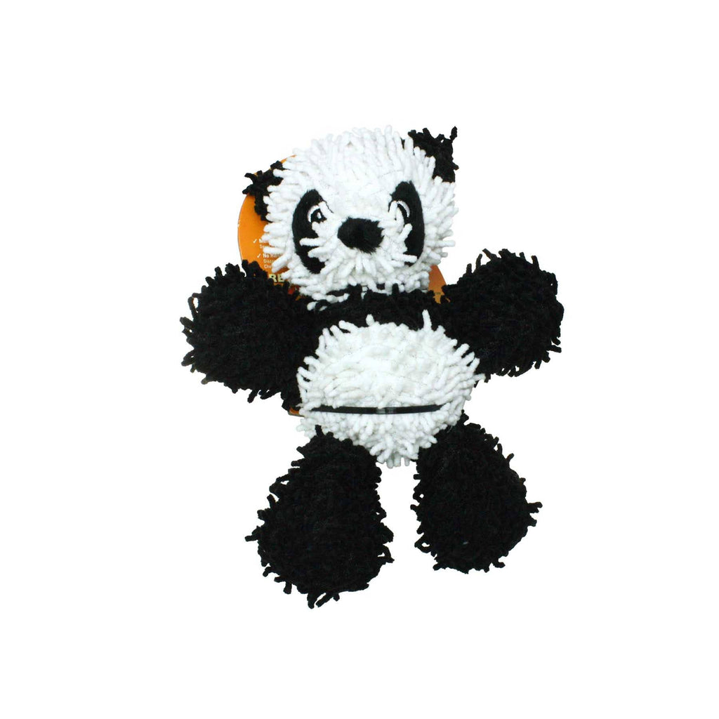 Tuffy Dog Toys - VIP Products - Mighty Jr Microfiber Ball Panda, Durable, Squeaky Dog Toy - Dog.Dog.Cat.