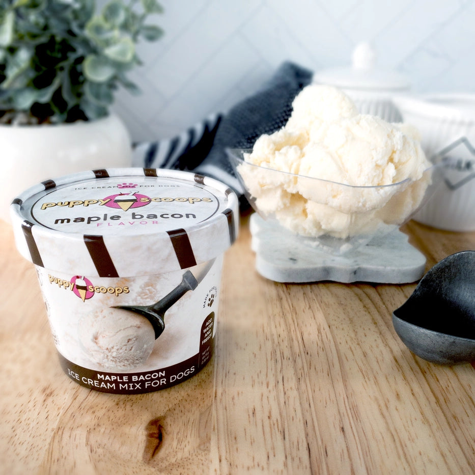 Puppy Scoops Ice Cream Mix- Variety Pack of 4 Flavors - Dog.Dog.Cat.