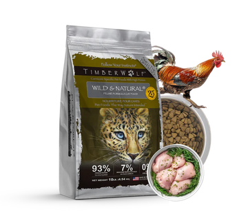 Timberwolf Wild & Natural Legends Dry Cat Food | Grain-Free High Protein