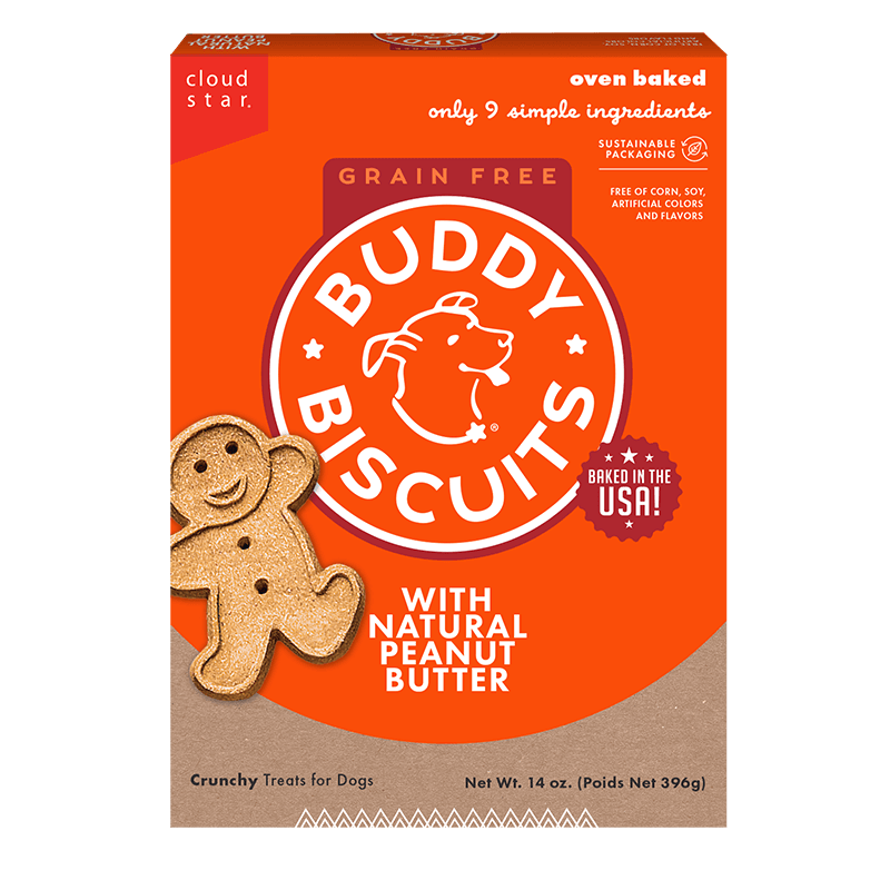 Buddy Biscuit Dog Treats - Assorted Flavors, 14 oz - 16 oz - Dog.Dog.Cat.