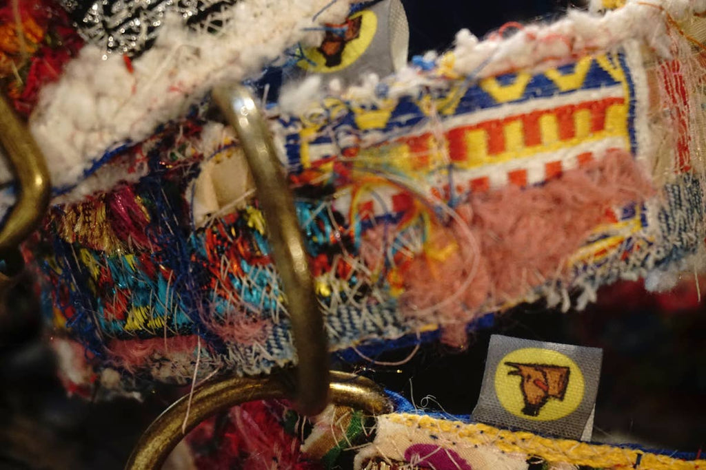 hundsfutter - Unique "patchwork1" dog collars - box with 4 sizes - Dog.Dog.Cat.