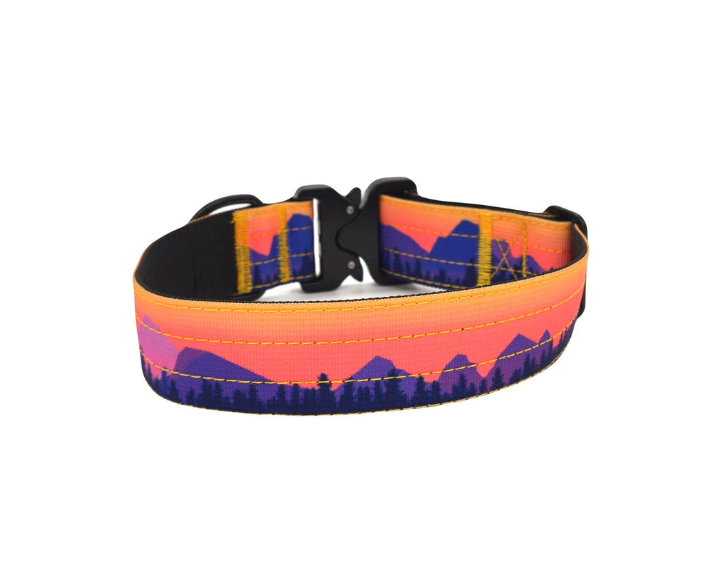 Mountain Sunrise Dog Collar - Dog.Dog.Cat.