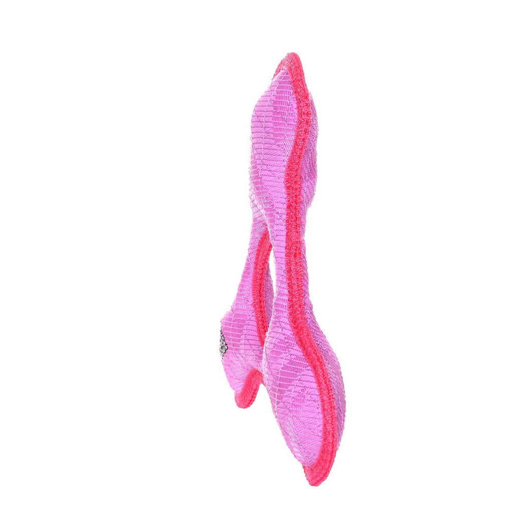 Tuffy Dog Toys - VIP Products - DuraForce Triangle Ring - Pink, Durable, Squeaky Dog Toy - Dog.Dog.Cat.
