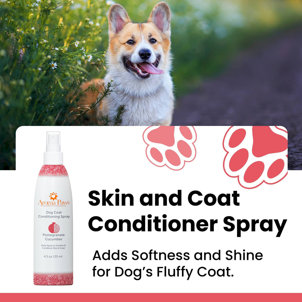 Aroma Paws - 4.5 Oz Repellent and Dog Coat Spray Collection - Dog.Dog.Cat.