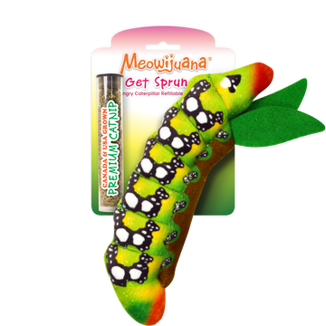 Meowijuana - Get Sprung Refillable Caterpillar - Dog.Dog.Cat.