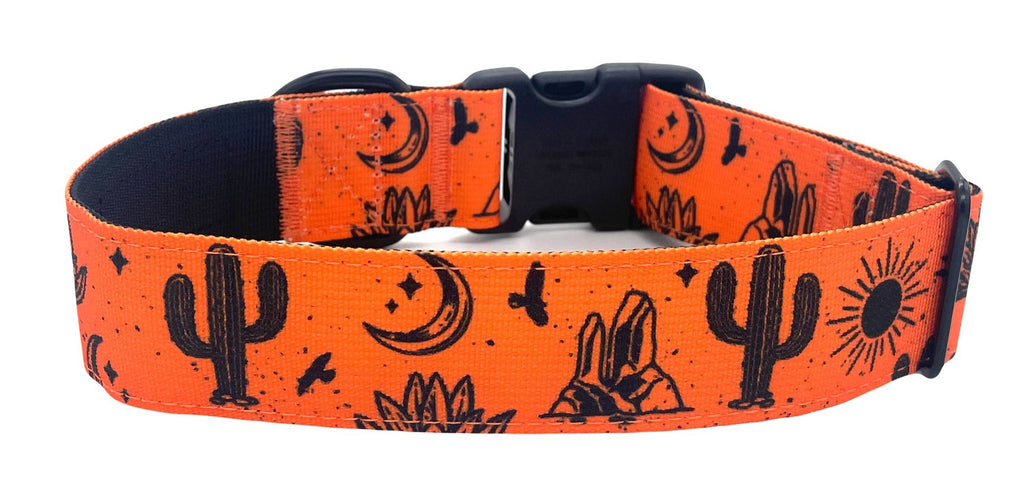 Orange Agave Dog Collar - Dog.Dog.Cat.