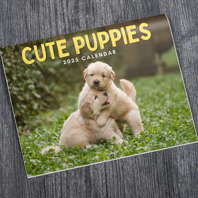 ShutUpAndTakeMyMoney - Cute Puppies 2025 Prank Calendar - Dog.Dog.Cat.