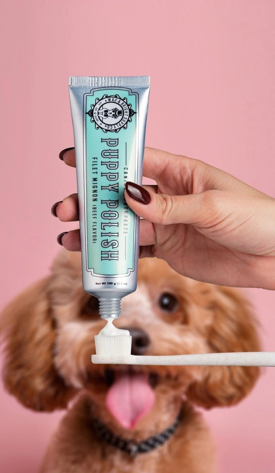Puppy Polisher Eco Toothbrush - Dog.Dog.Cat.