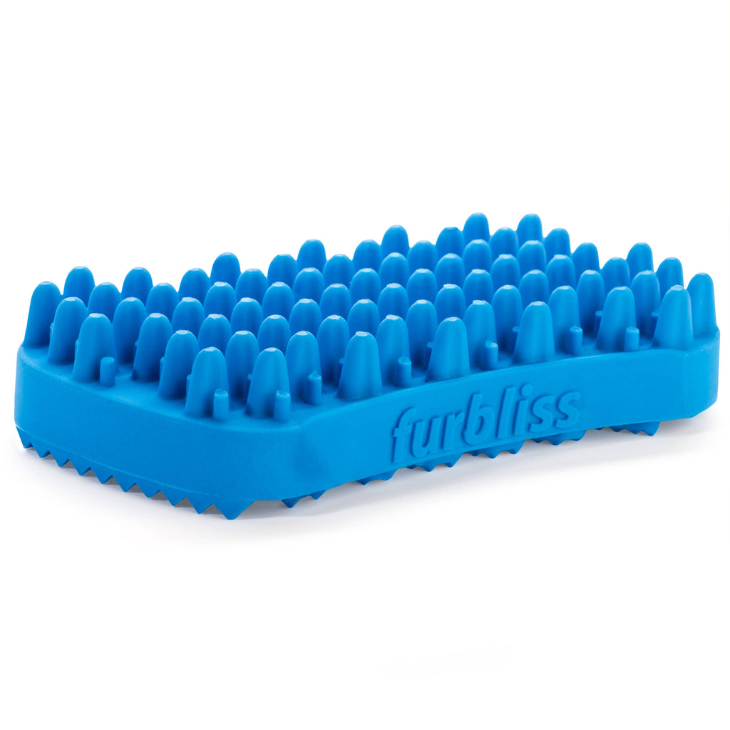 Furbliss Multi-Functional Pet Brush for Short Hair Pets - Dog.Dog.Cat.