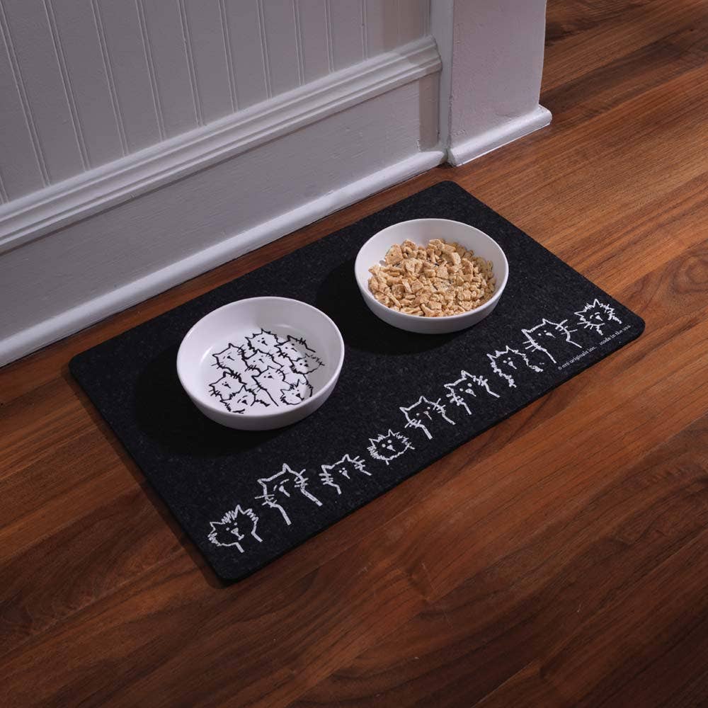 Speckle and Spot by Ore’ Originals - Pet Bowl | Random Cats - Dog.Dog.Cat.