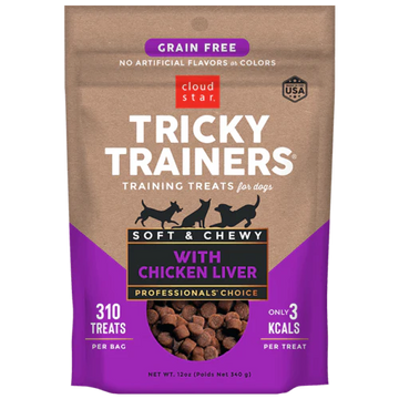 Cloud Star Chewy Tricky Trainer- Liver Grain Free : 12 oz - Dog.Dog.Cat.