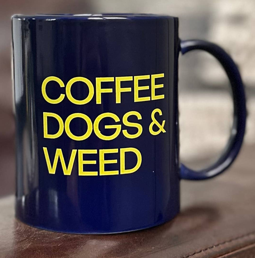 BARK JAX - Coffee Dogs & Weed Coffee Mug - Dog.Dog.Cat.