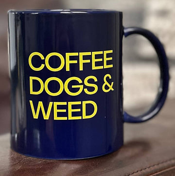 BARK JAX - Coffee Dogs & Weed Coffee Mug - Dog.Dog.Cat.