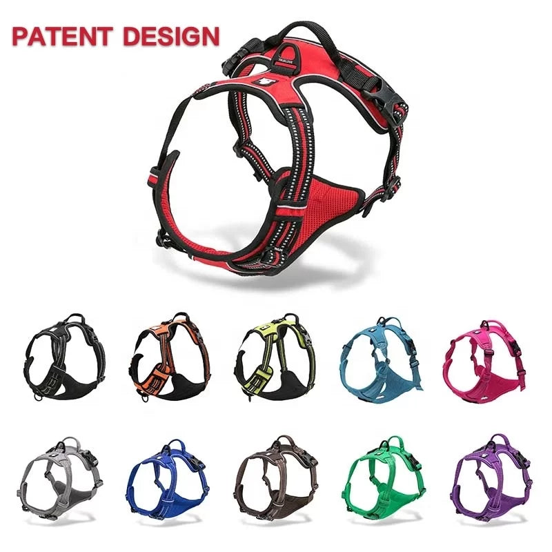True Love Adjustable Dog Harness TLH5651 - Red - Dog.Dog.Cat.