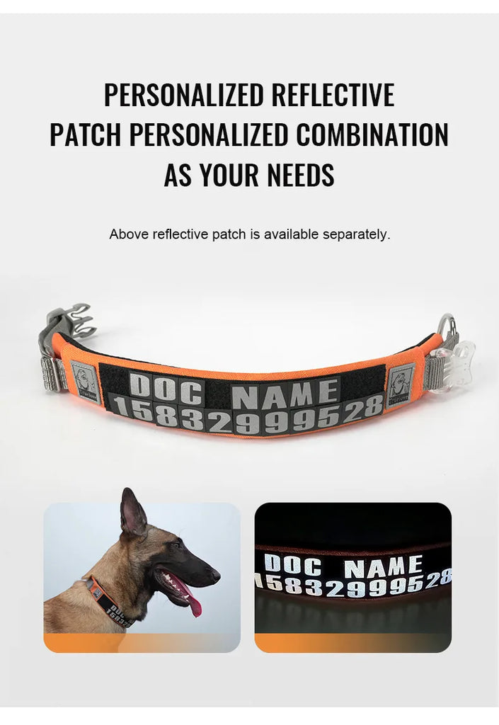 True Love Dog Collar TLC5611 - Coral Pink, Olive Green, Orange Ochre - Dog.Dog.Cat.